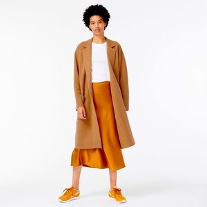 J. Crew Ella open-front long sweater blazer